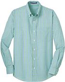 Port Authority Mens Gingham Easy Care Shirt
