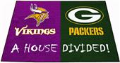 Fan Mats Vikings / Packers House Divided Mat