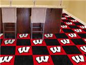 Fan Mats University of Wisconsin Team Carpet Tiles