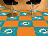 Fan Mats Miami Dolphins Team Carpet Tiles