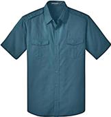 Port Authority Mens SS Stain-Resistant Twill Shirt