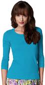 Anvil Women's Long Sleeve Sheer Scoop Neck T-Shirt Anvil Women's Long Sleeve Sheer Scoop Neck T-Shirt