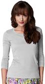 Anvil Women's Long Sleeve Sheer Scoop Neck T-Shirt Anvil Women's Long Sleeve Sheer Scoop Neck T-Shirt