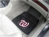Fan Mats Washington Nationals Car Mats (set) Fan Mats Washington Nationals Car Mats (set)