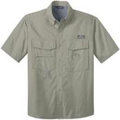 Eddie Bauer Mens Short Sleeve Fishing Shirt