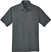 Port Authority Mens Ultra Stretch Pocket Polo