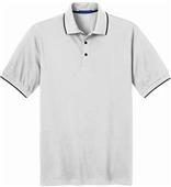 Port Authority Mens Rapid Dry Tipped Polo