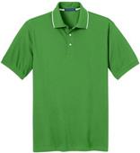Port Authority Mens Rapid Dry Tipped Polo