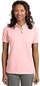 Port Authority Ladies Pique Knit Polo