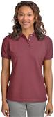 Port Authority Ladies Pique Knit Polo