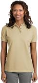 Port Authority Ladies Pique Knit Polo