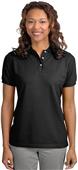 Port Authority Ladies Pique Knit Polo
