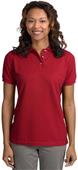 Port Authority Ladies Pique Knit Polo
