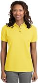 Port Authority Ladies Pique Knit Polo