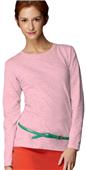 Anvil Pink Women's Heavyweight Long Sleeve T-Shirt