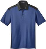 Port Authority Mens Silk Touch Colorblock Polo