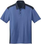 Port Authority Mens Silk Touch Colorblock Polo