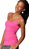 Anvil Women's Semi-Sheer Spaghetti Strap Tank Tops