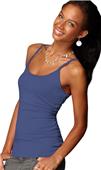 Anvil Women's Semi-Sheer Spaghetti Strap Tank Tops
