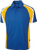 Sport-Tek Mens Tricolor Micropique Sport-Wick Polo