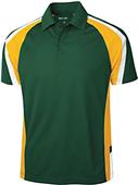 Sport-Tek Mens Tricolor Micropique Sport-Wick Polo
