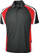 Sport-Tek Mens Tricolor Micropique Sport-Wick Polo