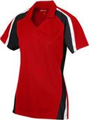 Sport-Tek Lady Tricolor Micropique Sport-Wick Polo