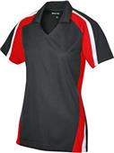 Sport-Tek Lady Tricolor Micropique Sport-Wick Polo