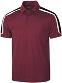 Sport-Tek Tricolor Shoulder Micropique Sport Polo