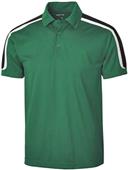 Sport-Tek Tricolor Shoulder Micropique Sport Polo