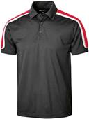 Sport-Tek Tricolor Shoulder Micropique Sport Polo