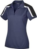 Sport-Tek Tricolor Shoulder Micropique Sport Polo