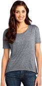 District Juniors Microburn Wide Neck Hi/Lo Tee