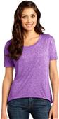 District Juniors Microburn Wide Neck Hi/Lo Tee