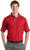 Sport-Tek Dri-Mesh Polo W/Tipped Collar & Piping