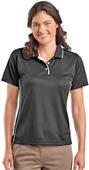 Sport-Tek Ladies Dri-Mesh Polo W/Tip Collar & Pipe