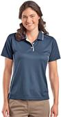 Sport-Tek Ladies Dri-Mesh Polo W/Tip Collar & Pipe
