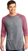 District Young Men's Microburn 3/4-Slv Raglan Tee