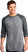 District Young Men's Microburn 3/4-Slv Raglan Tee