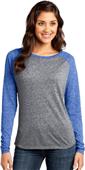 District Juniors Microburn Long Sleeve Raglan Tee