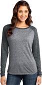 District Juniors Microburn Long Sleeve Raglan Tee