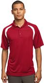Sport-Tek Mens Dry Zone Colorblock Raglan Polo