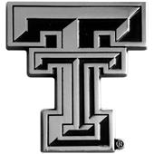 Fan Mats Texas Tech Univ. Chrome Vehicle Emblem Fan Mats Texas Tech Univ. Chrome Vehicle Emblem