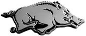 Fan Mats Univ. of Arkansas Chrome Vehicle Emblem Fan Mats Univ. of Arkansas Chrome Vehicle Emblem