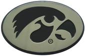 Fan Mats University of Iowa Chrome Vehicle Emblem Fan Mats University of Iowa Chrome Vehicle Emblem
