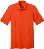 Port & Company Mens Ring Spun Pique Polo