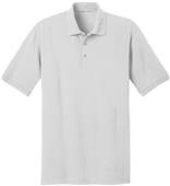 Port & Company Mens Ring Spun Pique Polo