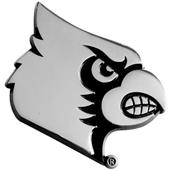 Fan Mats Univ. of Louisville Chrome Vehicle Emblem Fan Mats Univ. of Louisville Chrome Vehicle Emblem