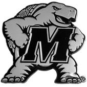 Fan Mats Univ. of Maryland Chrome Vehicle Emblem Fan Mats Univ. of Maryland Chrome Vehicle Emblem