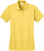 Port & Company Ladies Ring Spun Pique Polo